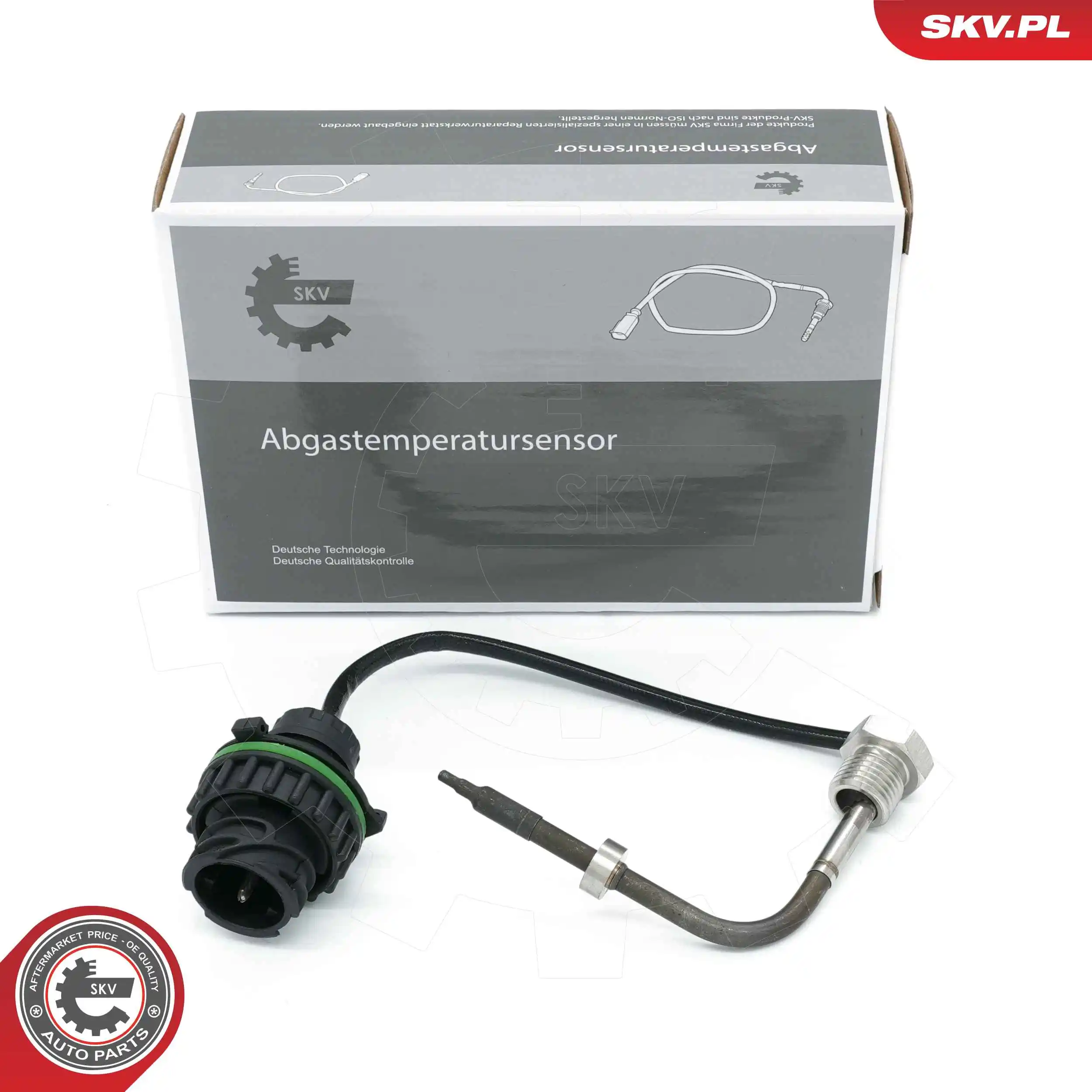 Sensor, exhaust gas temperature